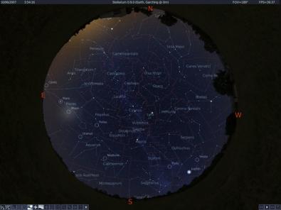 Stellarium screenshot