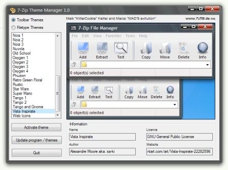 7-zip theme manager