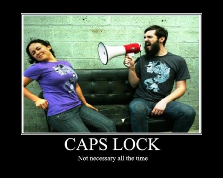 Caps Lock Google