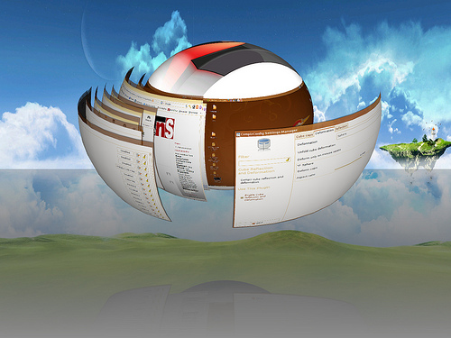 Compiz fusion 3D finestre
