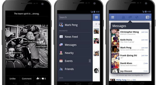 Facebook per Android