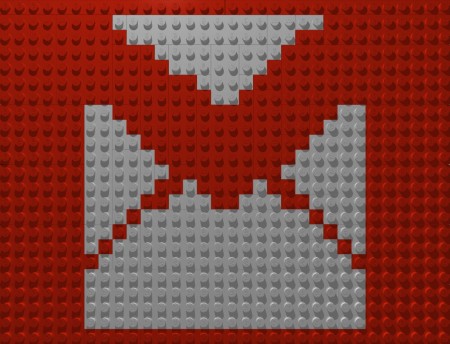 GMail Lego Mosaic