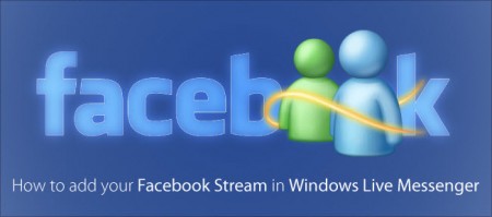 How to add your Facebook Stream in Windows Live Messenger