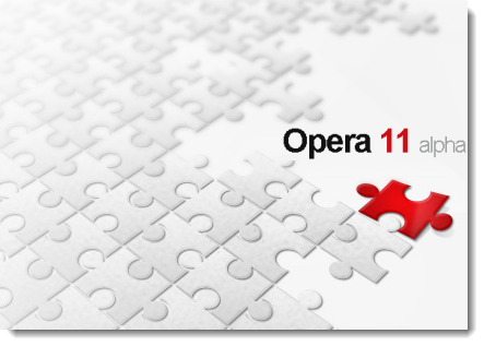 Opera 11 browser