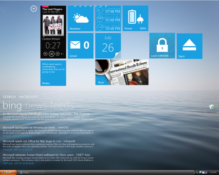 Rainmeter omino windowsXP