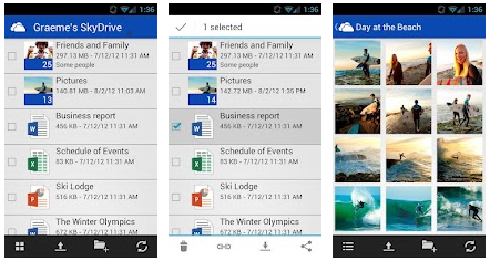 SkyDrive Android