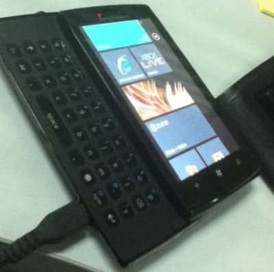 Sony Ericsson Windows Phone 7 prototipo
