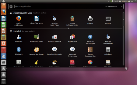 Ubuntu 11.04 Beta Desktop