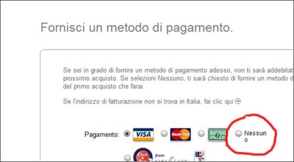 account itunes pagamento