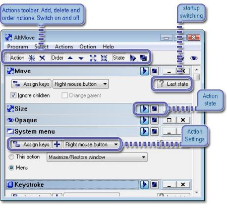 altmove interfaccia