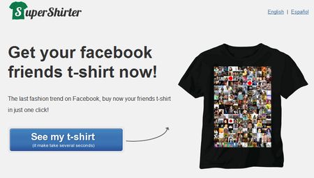 amici facebook maglietta SuperShirter 