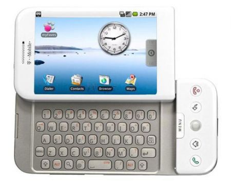 Android Tmobile G1 Bianco