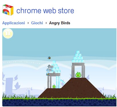 angry birds chrome trucchi