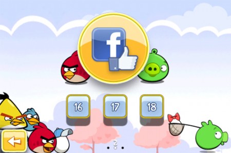 angry birds facebook