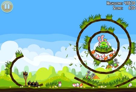 angry birds update pasqua