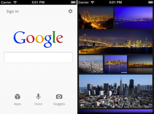 app google search iphone ipad