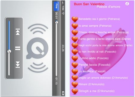 app iphone san valentino