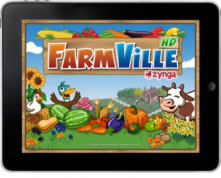 apple ipad farmvile