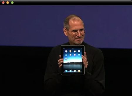 Apple iPad Steve Jobs
