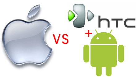 Apple vs HTC e Google