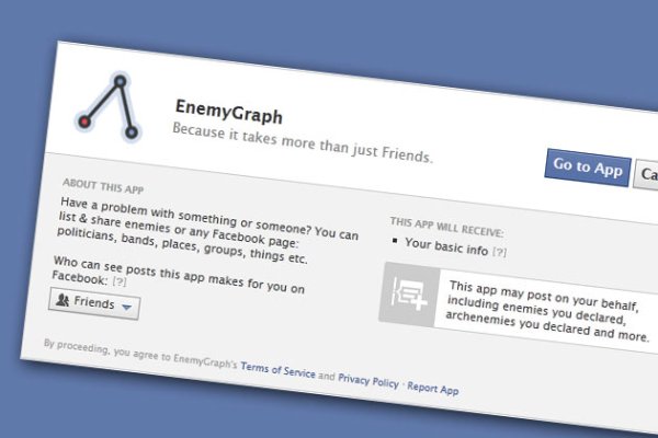 applicazione facebook enemygraph