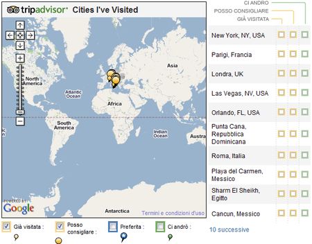 applicazioni facebook cities i ve visited
