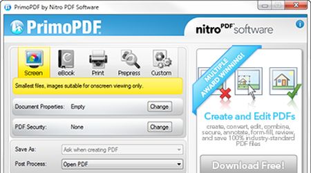 applicazioni windows primopdf