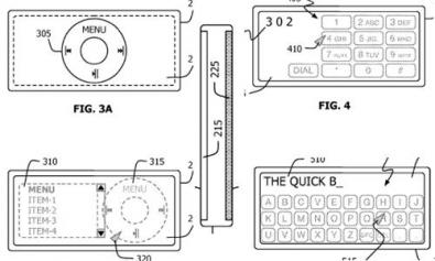 brevetto Apple per apparecchio con doppia superficie sensibile al tatto