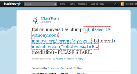 attacco hacker universita