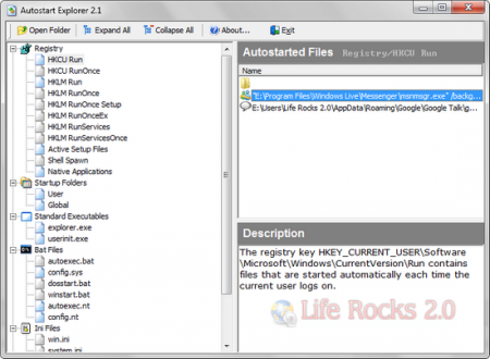 Autostart Explorer