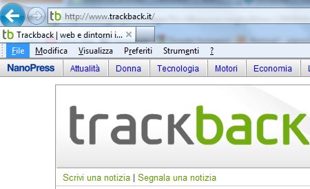 barra dei menu internet explorer 9