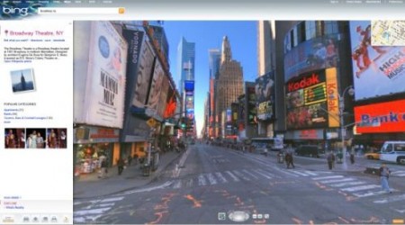 bing maps streetside