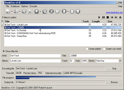 bonkenc screenshot