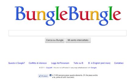 bungle bungle motore ricerca google