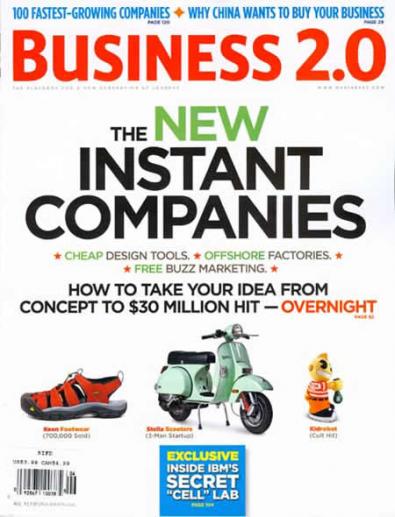 copertina di Business 2.0