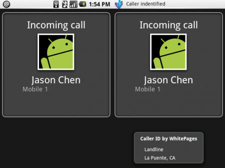 Caller ID per Android