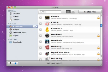 cancellare file mac