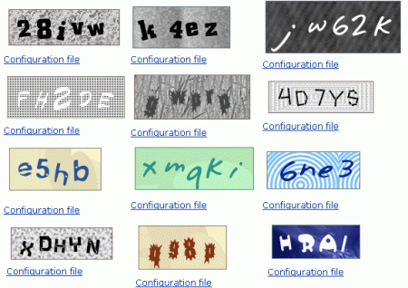 captcha esempi