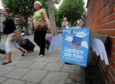 free laptop