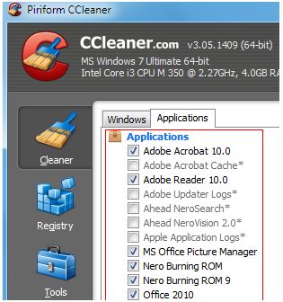 ccleaner programmi