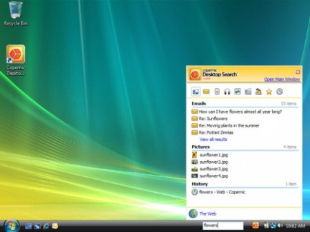 cercare files pc