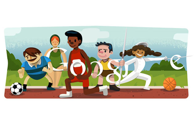 cerimonia apertura olimpiadi 2012 doodle google