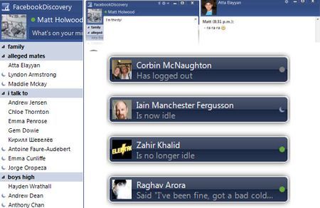 chat facebook social network