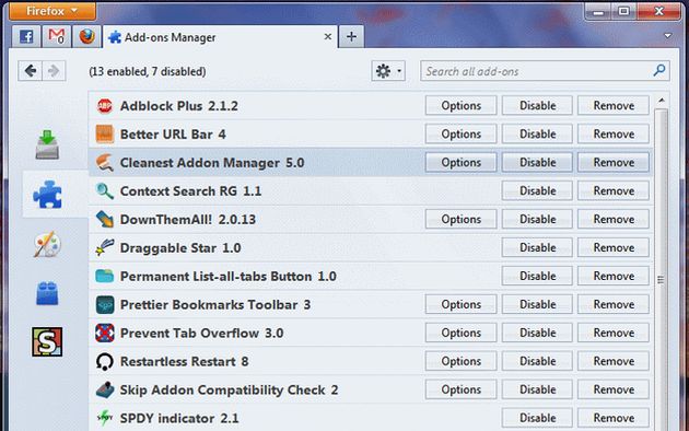 cleanest addon manager