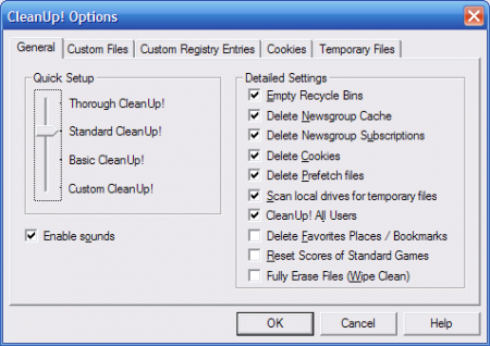 Uno dei tanti inutili register cleaners