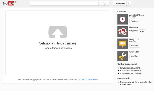 come caricare video lunghi su youtube