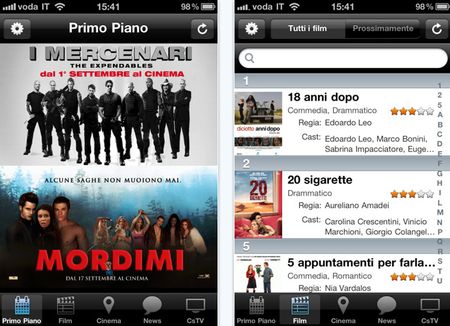 coming soon mobile applicazione iphone