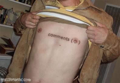 tatuaggio commenti