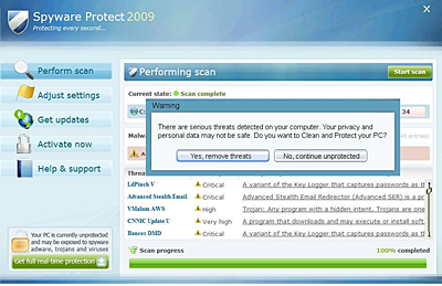 conficker fake antivirus