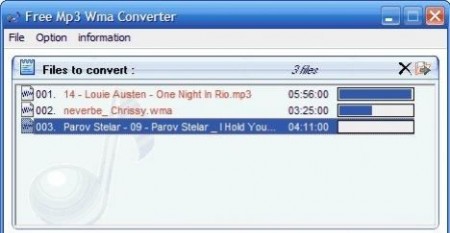 convertire in mp3 free wma converter